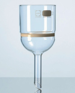 DURAN® szűrőtölcsér, 50 ml, 3 D, szűrőtárcsa d = 35 mm, porozitás 4
