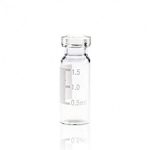 2ML VIAL CLEAR CRIMP MS LABEL   Pack of 100