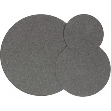 Filter paper circles MN 728, 185 mm activ carbon filter, pack of 100