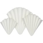 Filter papers folded MN 652 1/4, 385 mm pack of 100