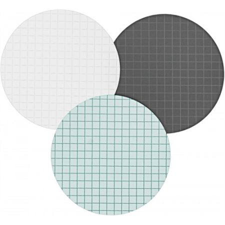 PORAFIL membrane filters CM, 50 mm black, 3,1 mm grid, pore size: 0,45 µm, pack of 100