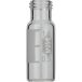   1.5 mL Screw Neck Vial N 9, outer diameter: 11.6 mm, outer height: 32 mm, clear, flat bottom, wide opening, label + scale pack of 100pcs