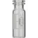   1.5 mL Snap Ring Vial N 11, outer diameter: 11.6 mm, outer height: 32 mm, clear, flat bottom, wide opening, label + scale pack of 100pcs