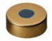   LLG LLG-Magnetic crimp cap N 20, silver, 8 mm center hoel, Butyl red.PTFE grey, Hardness. 50? shore A, Thickness. 3 mm
