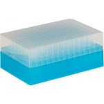   Tube Strips (4 sets) Set of Racks with 12 Tube Strips (1,2 ml) each and Cap Strips, Pack of 4