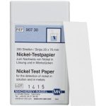 NICKEL test paper 20 x 70 mm, box of 200 strips