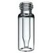  LLG-Screw Neck Vials N 9, 0.3 ml O.D.:11.6 mm,outer height:32 mm,clear,flat bottom, with integrated Insert 0.3 ml, conical,pack of 100