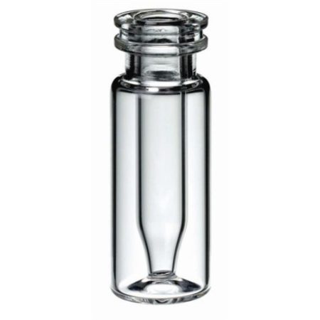 LLG-Snap Ring Vials N 11 outer diameter: 11.6 mm,outer height: 32 mm, clear flat bottom,with integrated Insert 0.3 mL, conical