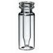   LLG-Snap Ring Vials N 11 outer diameter: 11.6 mm,outer height: 32 mm, clear flat bottom,with integrated Insert 0.3 mL, conical  pack of 100