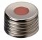   LLG LLG-Magnetic screw caps N 18, silver center hole, Butyl red.PTFE grey, Hardness.55? shore A,thickness. 1.5