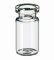   LLG-Headspace Crimp Neck Vial N 20, 5ml O.D.: 21.7 mm, outer height: 38.2 mm, clear, flat bottom, bevelled top,