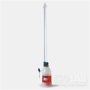   ISOLAB Automatic burette acc.to Schilling 10 ml, amber glass, cl. AS, white scale, conformity batch certified