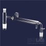   ISOLAB Distilling link, with condenser  250 mm and jacked NS 14.23, for  dest.-thermometer, with vacuum adapter,