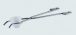 crucible tong - 300 mm