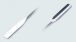 Round grooved spatula 210 mm 18/10 steel