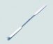 Double ended spatula 100 mm type chattaway, 18/10 steel
