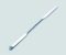   ISOLAB dupla végű spatula 130 mm típus chattaway, 18.10 acél