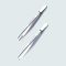   LLG ,MECKENHEIM LLGForceps 130 mm, blunt.straight general use, with tooth, stainless steel