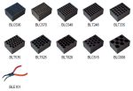 Heating Block, Type BLC008, 8 holes for 50 ml conical tubes
