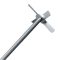   Impeller, Propeller type PL017 4 blades, blade: 110 mm, rod ? 10 mm, length: 800 mm, stainless steel