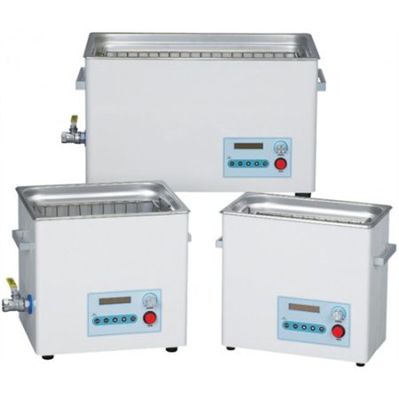 Ultrasoniccleaner,digital,WUC-D10H,madeofstainlesssteel,withlid,capacity:10L,heattemperature:upto80°C,timer0-60min.,tank
