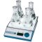   Multipoint Magnetic Stirrer, type MS-MP4 stirring capacity: max. 0,5 Liter, 4 points (2X2), speed range: 80 - 1200 rpm, digital