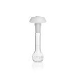   DURAN® Volumetric flask 5 ml, class BW white graduation, with one graduation mark, polyethylene stopper, NS 10/19