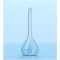   DURAN® Volumetric flask 10 ml, class AW blue grad.,USP conformity, individual certificate, graduation mark, polyethylene stopper, NS 10/19