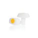 Plastic stopper PE, with yellow insert, NS 14/23