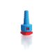   KECK Adapter KA, complete, red from glass thread RD 14 to hose connection plastic 9 mm