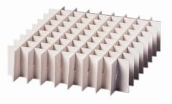 LLG-Grid divider 12x12 H=22mm, from cardboard, for Cryobox 133 x 133 mm