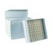 LLG-Cryobox 133x133x32 mm sárga,enélkül rács