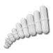   Magnetic stirring bars IKAFLON® 70 ellipse ellipse, 70x20 mm, PTFE coated, pack of 5
