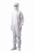   ASPURE Overall for cleanroom, blue polyester, lateral zip, size S