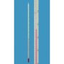   Amarell ASTM-hőmérő S120C, +38.6...+41.4.0. kék folyadék, 310 mm, fehér hátlap, ice point beosztás, tesztelt