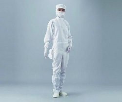 ASPURE Overall for cleanroom, white, polyester, type 21211SW, size XXS