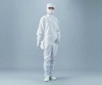   ASPURE Overall for cleanroom, white, polyester, lateral zip, type 22210SW, size S