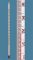   Amarell rúd hőmérő -10 ... + 150. 1 ° C fehér, piros töltött ly i mmersed, hossz 300 mm