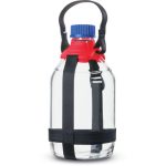 Bottle Carrying System GL45 2 liter, PP, red