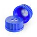   Membrane screw cap GL 25, PP/PTFE blue, for laboratory glass bottles pore size 0.2 µm