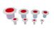 Plastic stopper, octagon NS 12/21, pack of 10