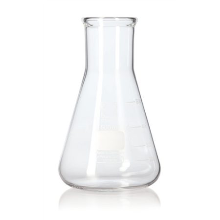 Erlenmeyer flasks,DURAN®, wide neck,cap. 300 ml