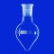   Lenz Laborglas Pear-shape Flasks, Single-neck, 10 ml, NS 14.23, DURAN , pack of 10