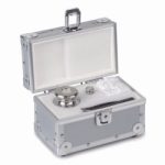   Weight kit F1 ECO-form, 1g...2kg stainless steel polished, in aluminium case, incl. glove and tweezers