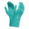   Gloves AlphaTec® size 8 nitrile, green, length 320 mm pack of 12 pairs