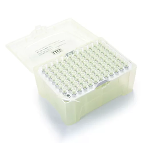 LLG szűrőhegyek 0,1-10 µl XLtype Low Retention 2.0, steril, átlátszó, 10 db 96 db-os rekeszben