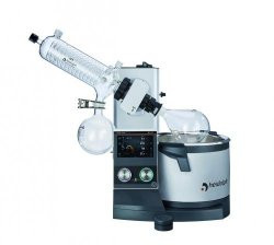 Rotary evaporator Hei-VAP Expert Control HL/G3B with hand lift, plastic-coated glass sets