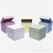   Box for 50ml centrifugal tubes white cardboard with fitted lid