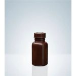   Wide neck bottles 500 ml, PE-LD, amber height 153 mm, GL 50, ? 75 mm pack of 10