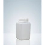   Wide neck bottles 30 ml, square, PE-HD, natural height 52 mm, GL 28, 35x35 mm pack of 10